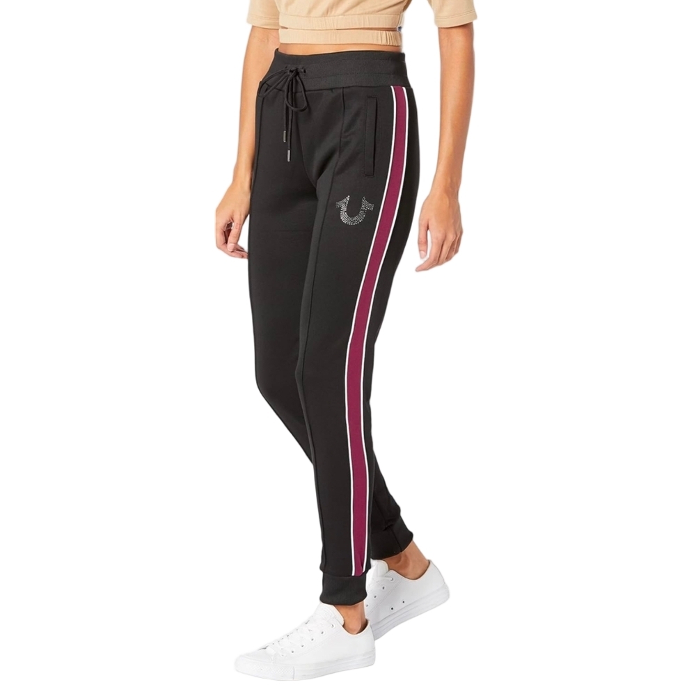 True Religion Crystal Mid Rise Joggers Size XL